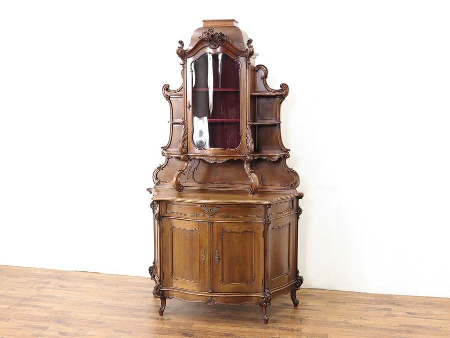 フランスアンティークキャビネット