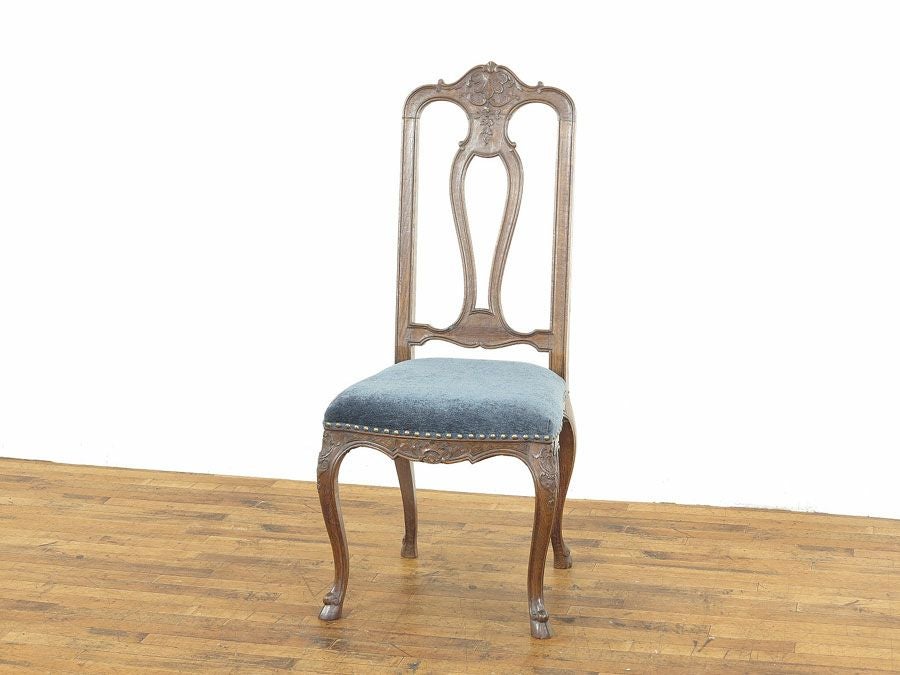 張替済猫脚ハイバックチェア　62300