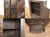 アンティーク家具　美しい彫刻のキャビネット　62955