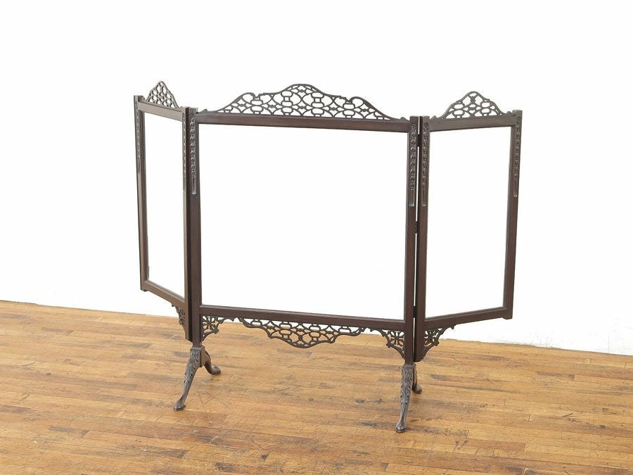 アンティーク家具　ファイアスクリーン　51920