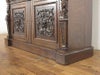 彫刻家具　アンティーク　キャビネット　55333
