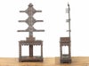 彫刻家具　アンティーク　ホールスタンド