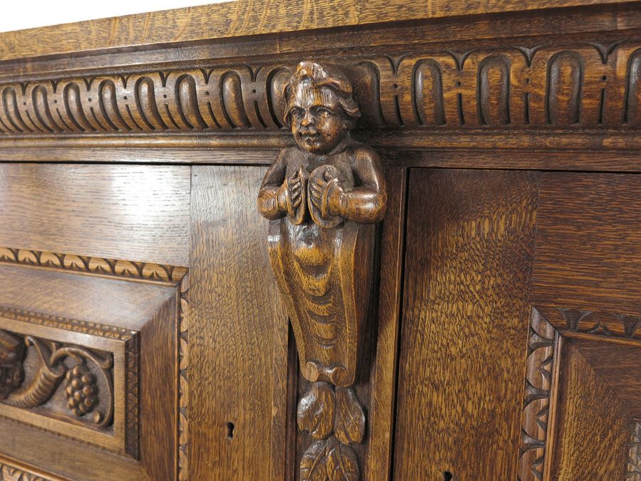 アンティーク家具 ルネサンス　キャビネット