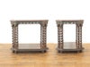 アンティーク家具　サイドテーブル　ペイント
