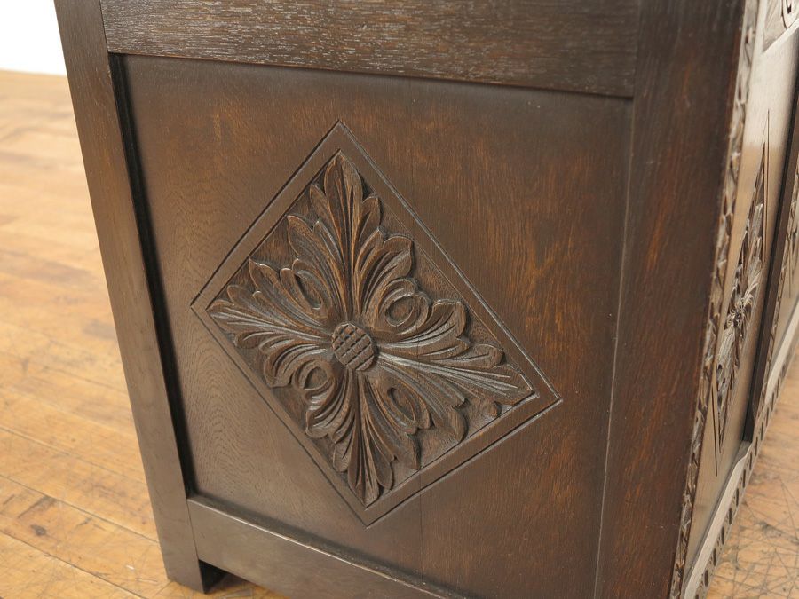アンティーク家具　モンクスベンチ