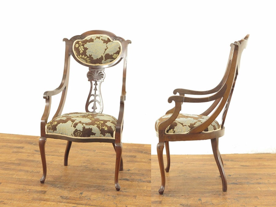 アンティーク家具　ビクトリアン　アームチェア