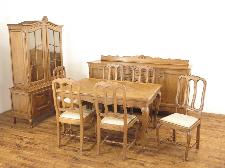 フランスダイニングセット　アンティークフレックス