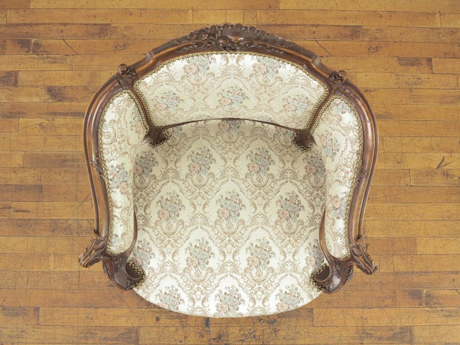 アンティーク家具　ルイ15世様式　ソファー