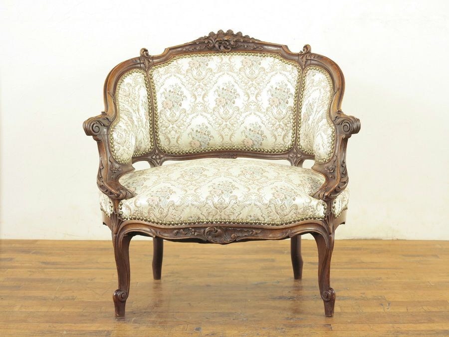 アンティーク家具　ルイ15世様式　ソファー