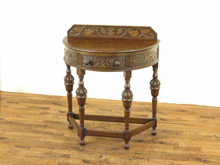 イギリスアンティーク家具　コンソールテーブル