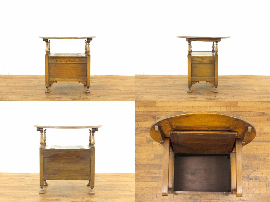アンティーク家具　ベンチテーブル モンクスベンチ
