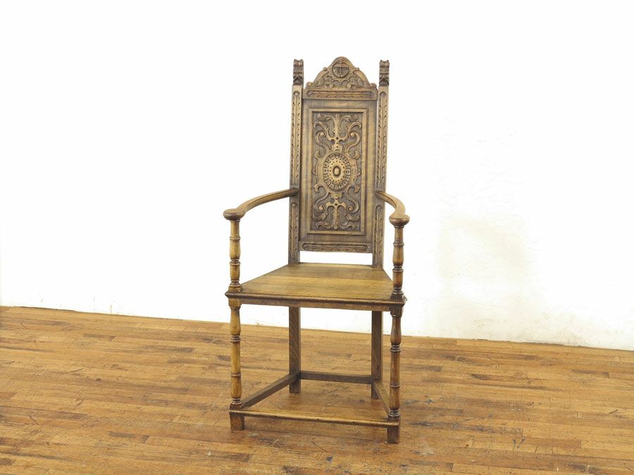 アンティーク家具　カクトワール　アームチェア