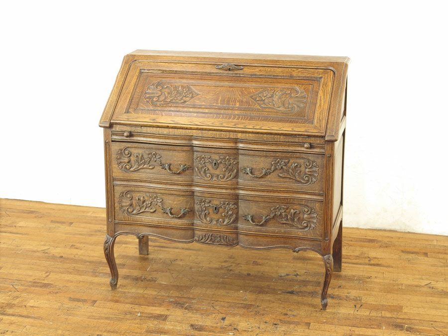 アンティーク家具　ライティングビューロー