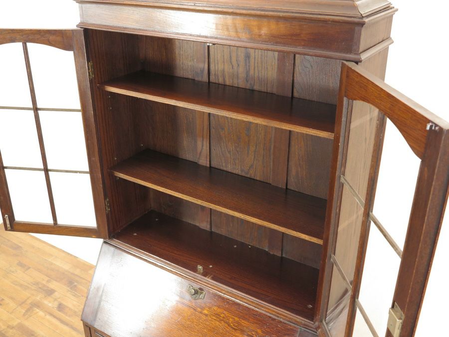 アンティーク家具 ビューローブックケース