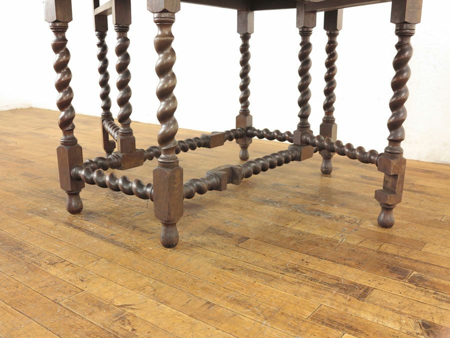 ゲートレッグテーブル　アンティークフレックス