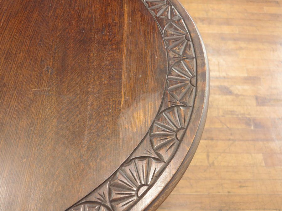 ゲートレッグテーブル　アンティークフレックス