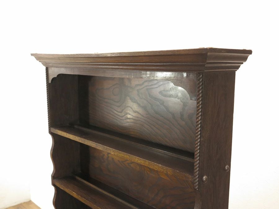 アンティーク家具　カップボード　飾り棚