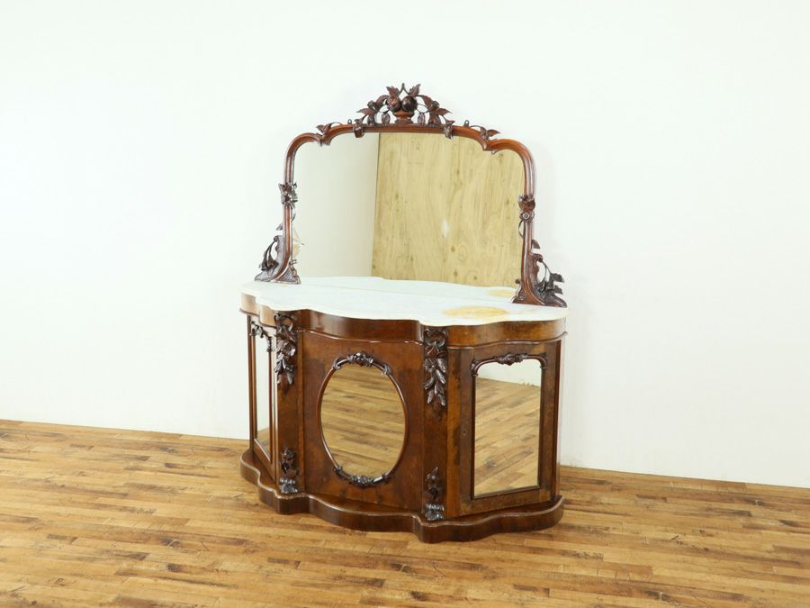 アンティーク家具　クレデンザ　キャビネット