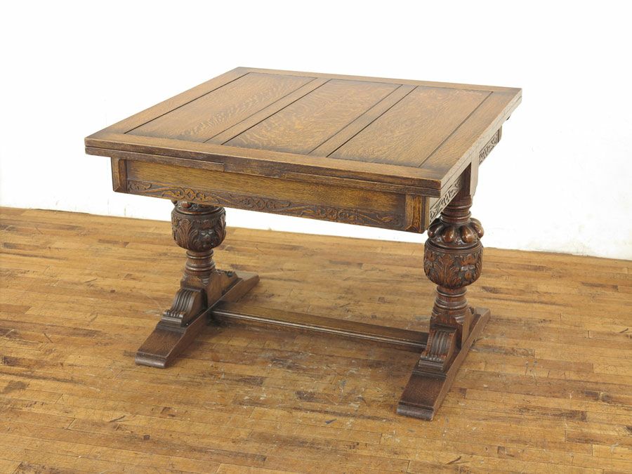 ドローリーフテーブル　アンティークフレックス