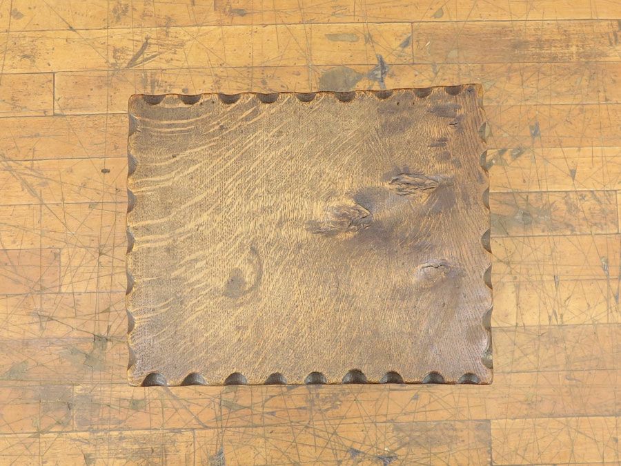 イギリスアンティーク家具　コファー　スツール