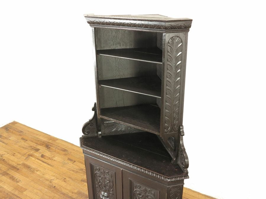 コーナーキャビネット アンティーク家具