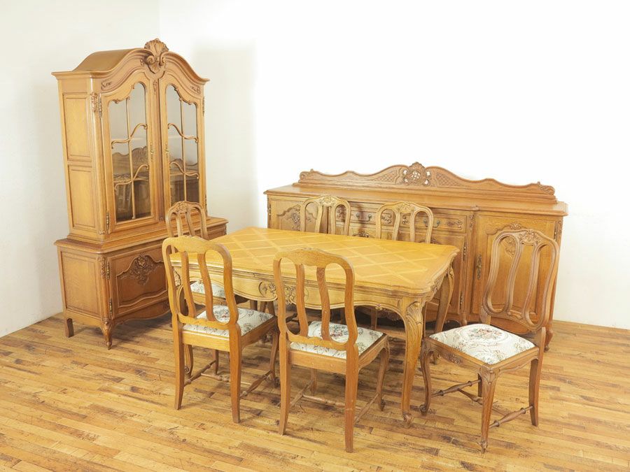 フランスアンティーク　ダイニングセット