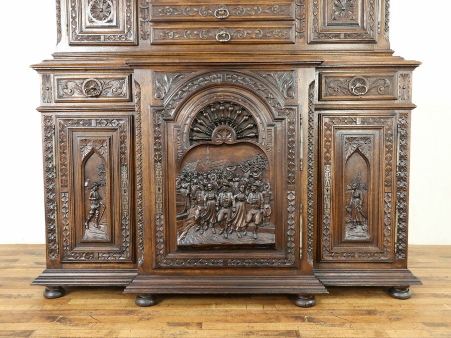 フランスキャビネット　アンティークフレックス