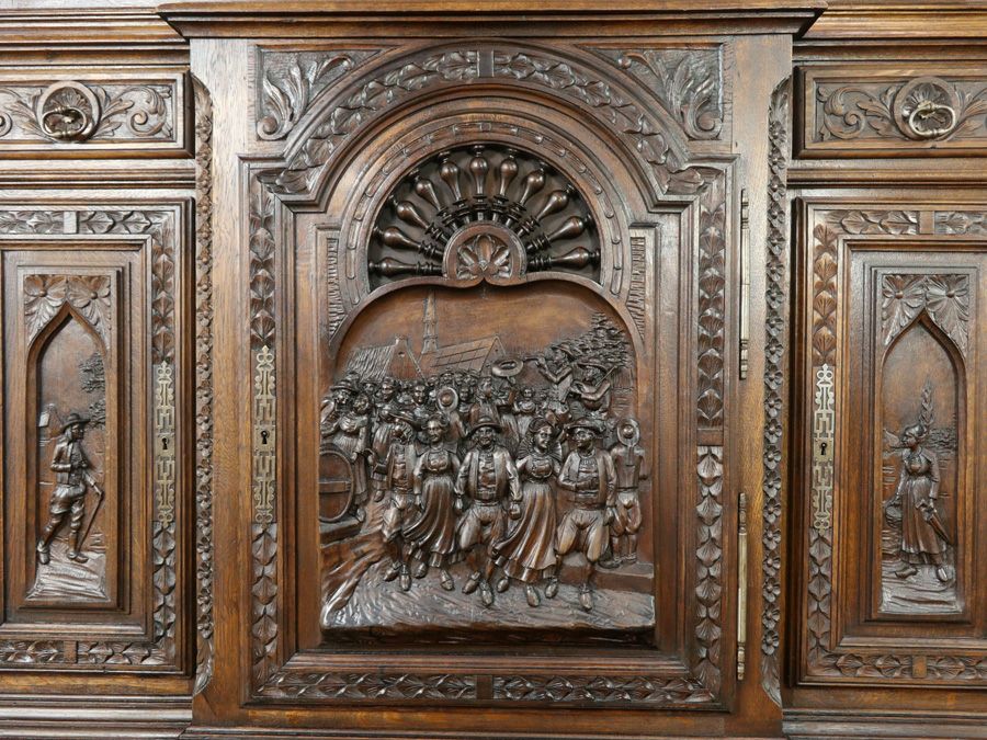 フランスキャビネット　アンティークフレックス