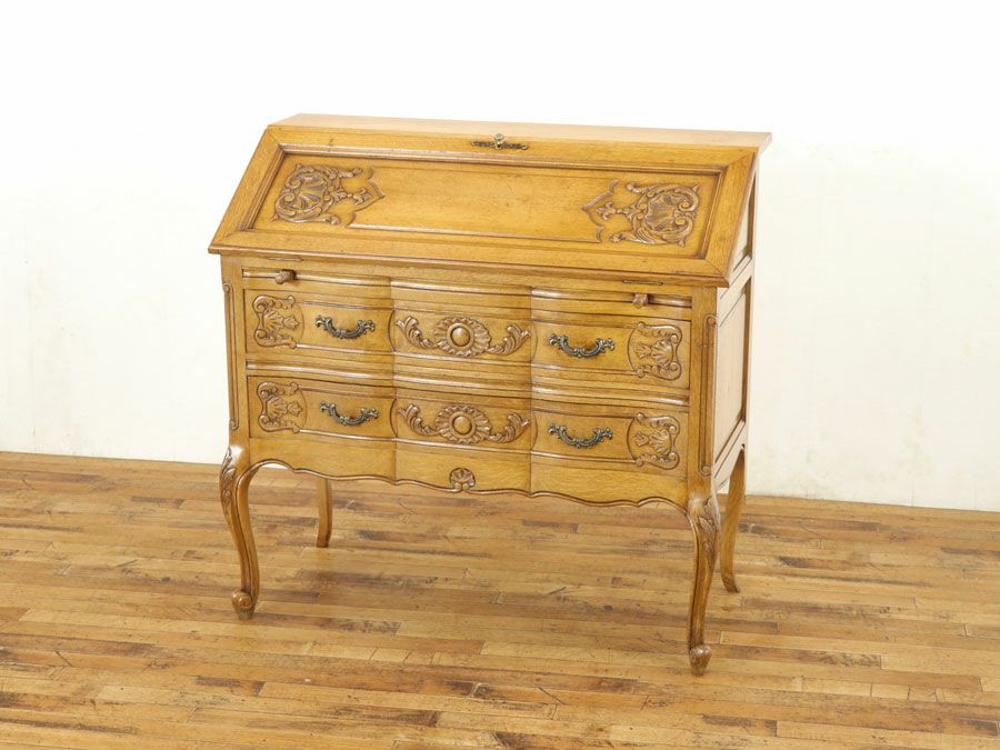 フランスライティングビューロー　アンティーク