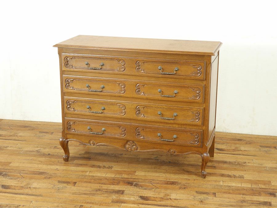 猫脚チェスト　アンティークフレックス