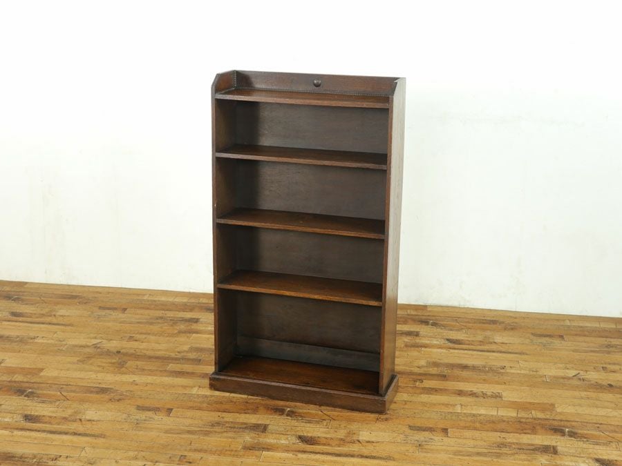 オープンブックケース　ブックシェルフ　イギリス家具