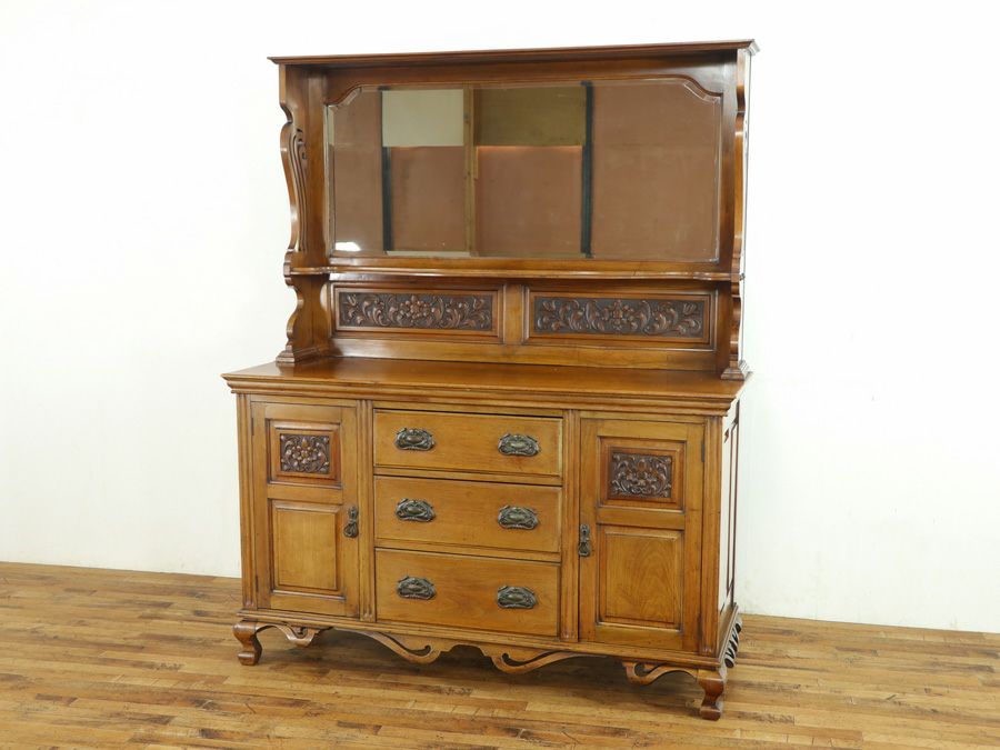 アーツアンドクラフツキャビネット　アンティーク