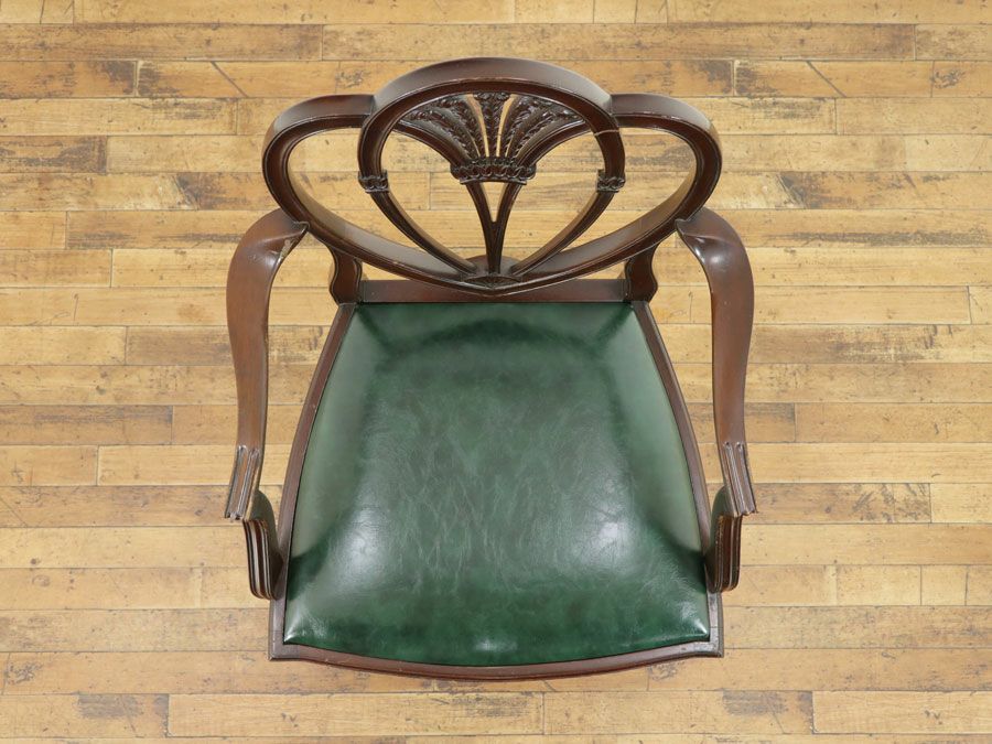 シールドバックチェア　アンティークフレックス
