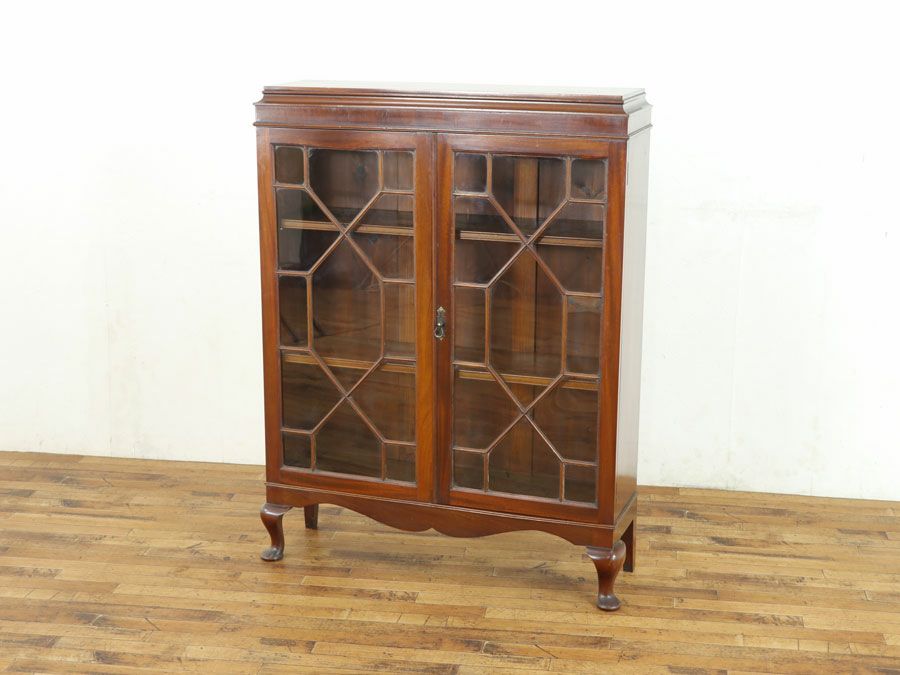 マホガニーブックケース　アンティークフレックス