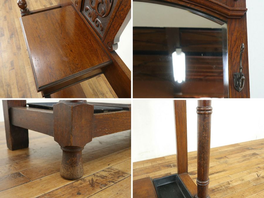 アンティーク家具　ホールスタンド