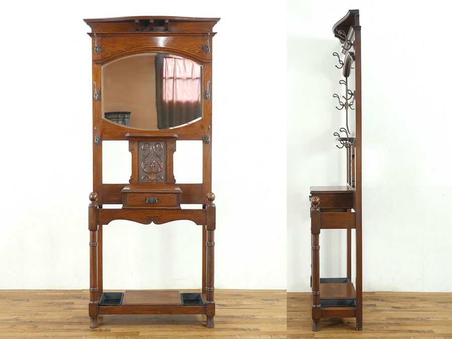 アンティーク家具　ホールスタンド