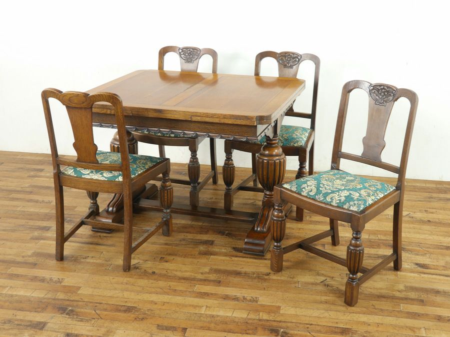 アンティーク家具　食卓セット