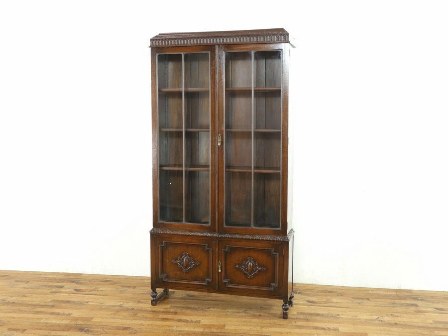 アンティーク家具 ブックケース 本棚