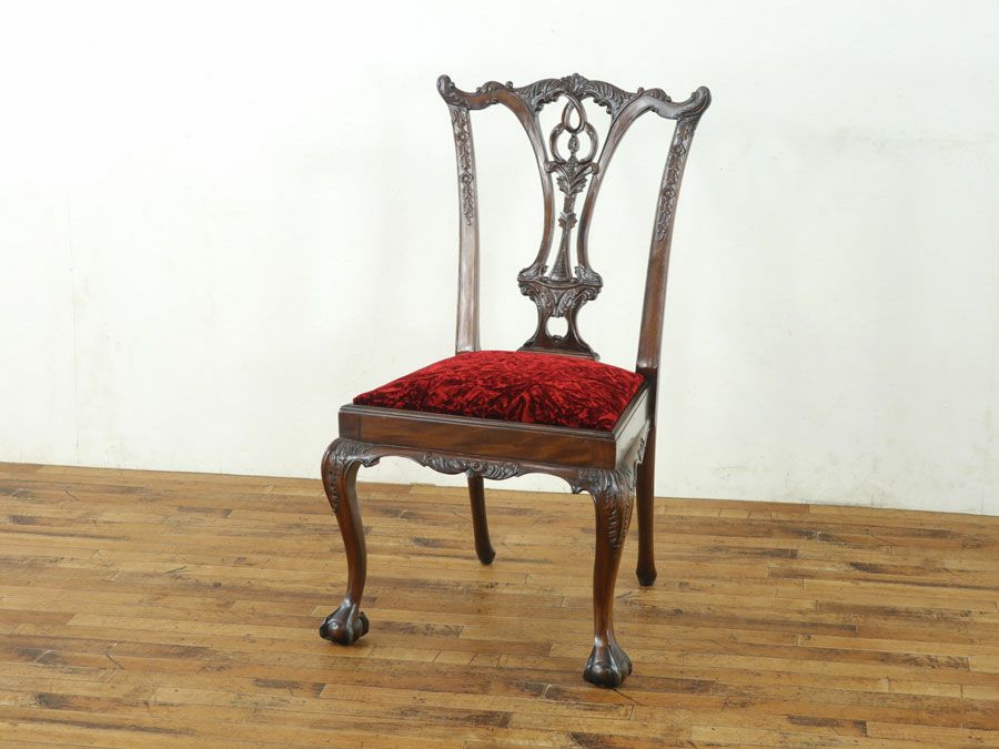 アンティーク家具 チッペンデールチェア