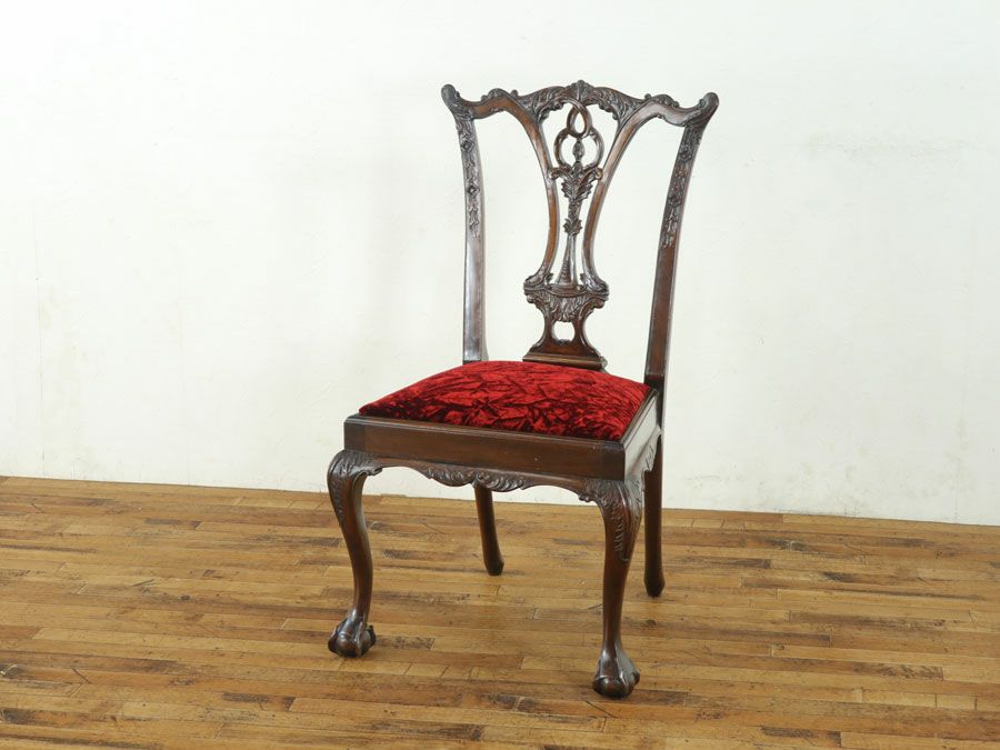 アンティーク家具 チッペンデールチェア