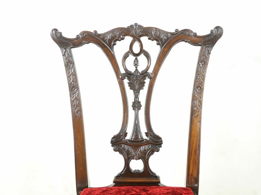 アンティーク家具 チッペンデールチェア