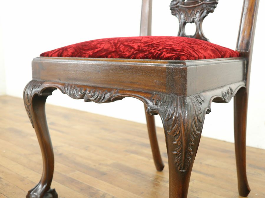 アンティーク家具 チッペンデールチェア