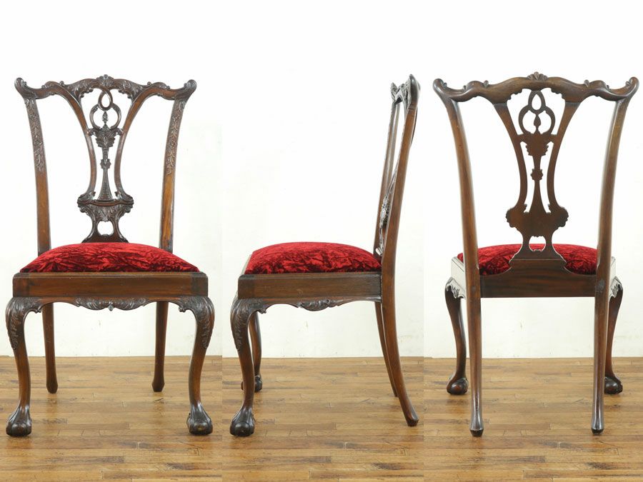 アンティーク家具 チッペンデールチェア