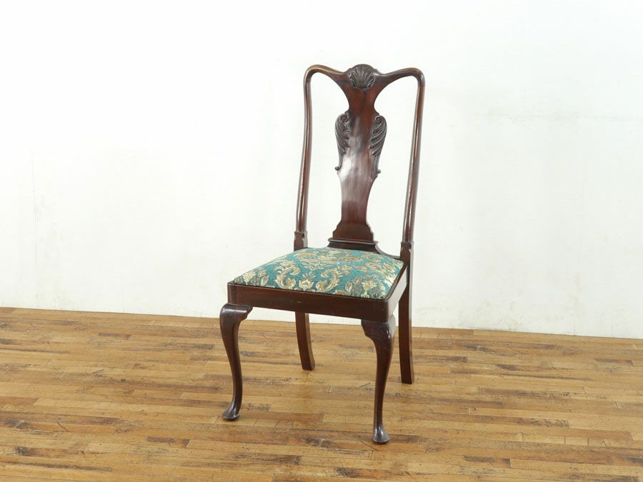 クィーンアンダイニングチェア イギリスアンティーク