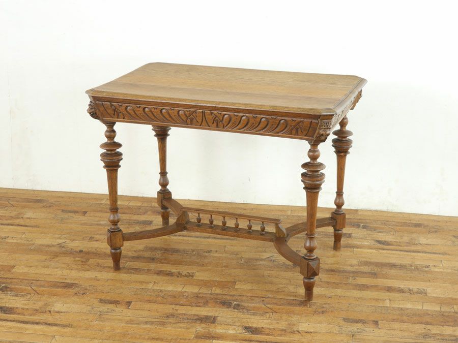 フランスアンティークテーブル　2人用食卓机