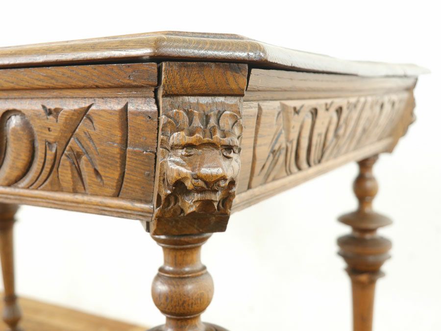 フランスアンティークテーブル　2人用食卓机