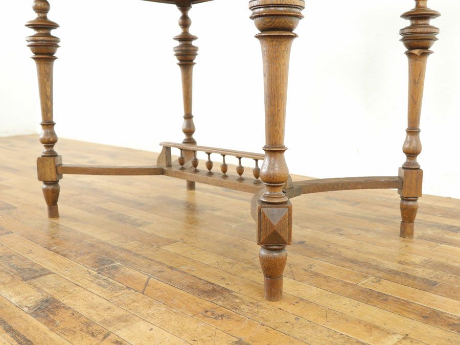 フランスアンティークテーブル　2人用食卓机