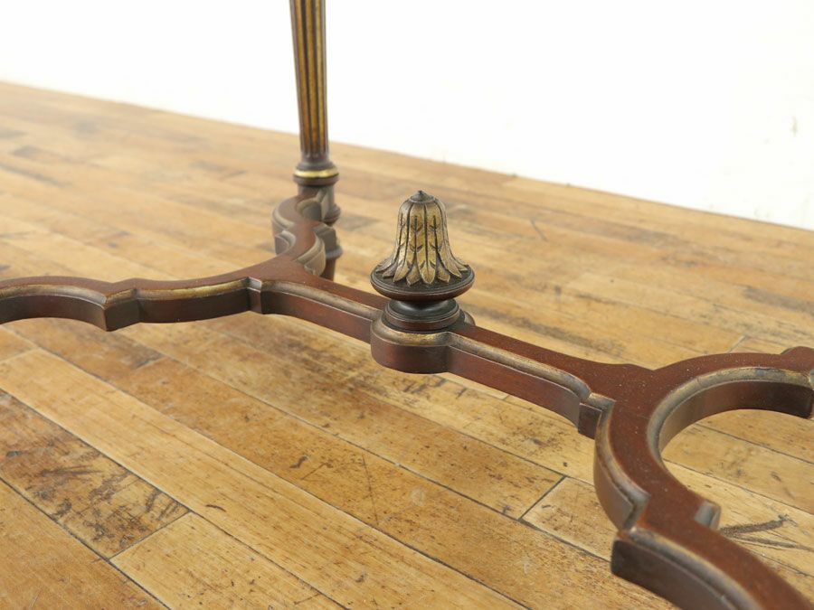 サイドテーブル　オーバル　アンティークフレックス