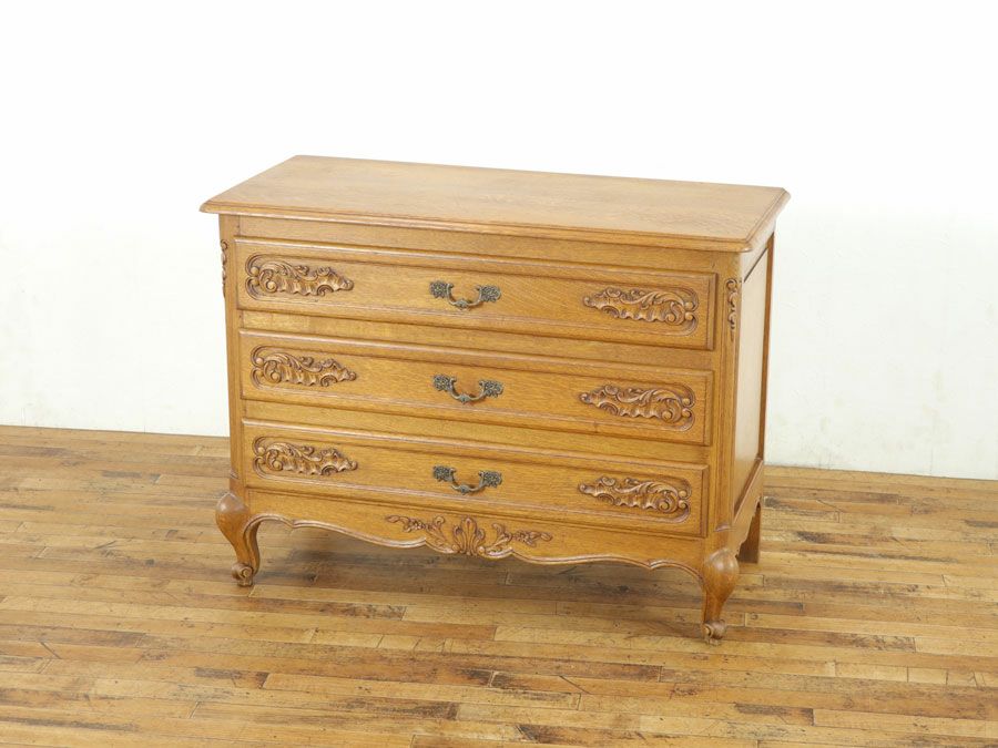 フランスチェスト　ロココ　アンティークフレックス