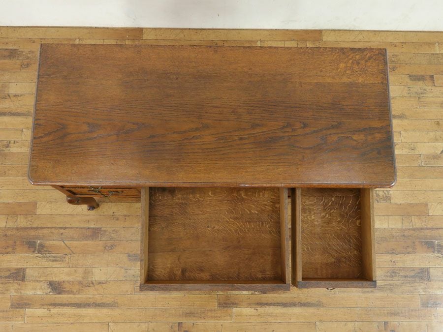 猫脚デスク　フランスアンティークデスク